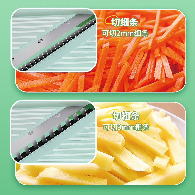 Household Multifunctional Vegetable Cutter Fruit Slicer Kitchen Convenient Lemon Slicer Potato Shredder Vegetable Cutter