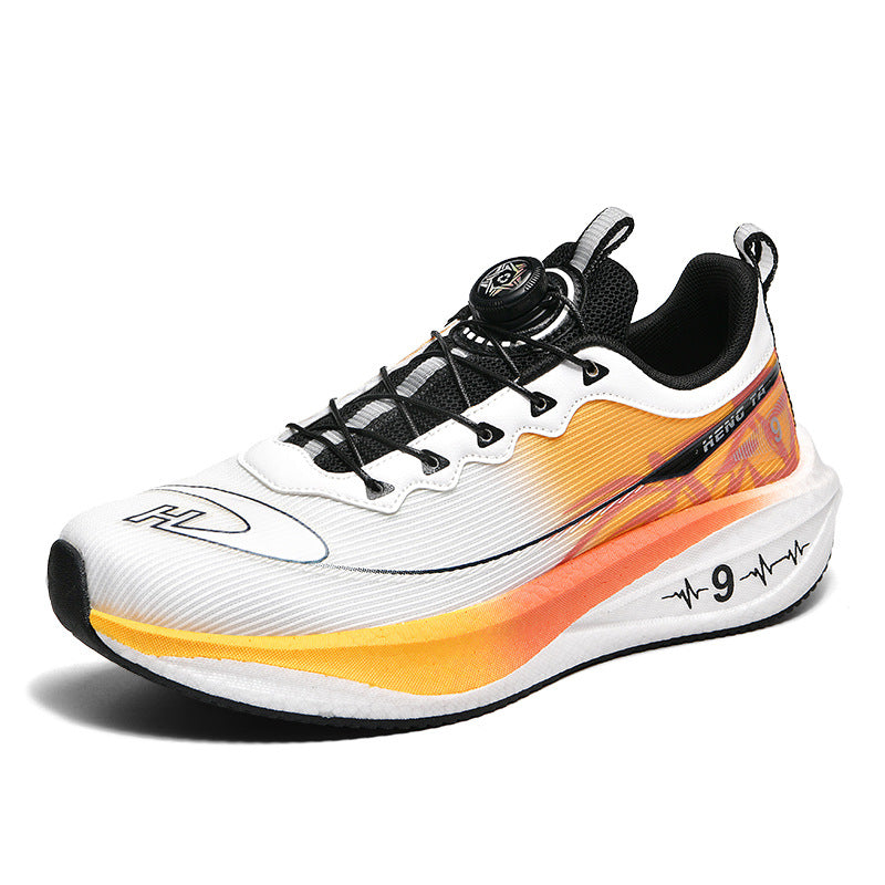 Red Rabbit9pro Racing Carbon Plate Running Shoes Breathable Mesh Sports Training Shock Absorption for Older Children and Adults Non-Slip Athletic Shoes