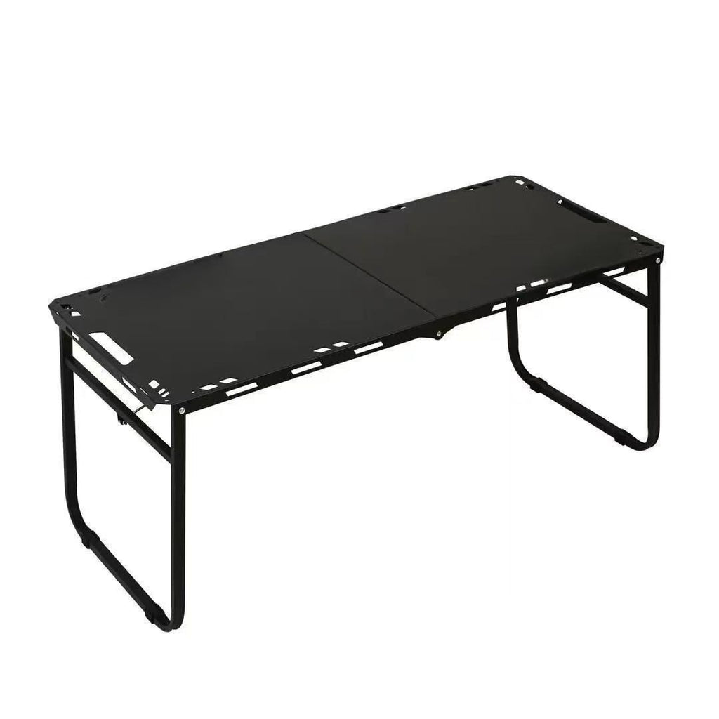 Camping Table Two Units IGT Hydraulic Rod Tactical Table Folding Tea Table Multifunctional Detachable Barbecue Table Outdoor