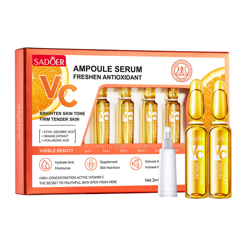 Ampoule Essence SADOER Golden Hyaluronic Acid VC Moisturizing and nourishing  Foreign Trade Live Wholesale