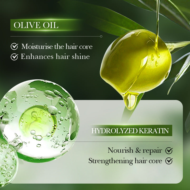 Olive Oil Hair Styling Wax SADOER Nourishing Gel Styling Fluffy Hair Wax  Foreign Trade Wholesale