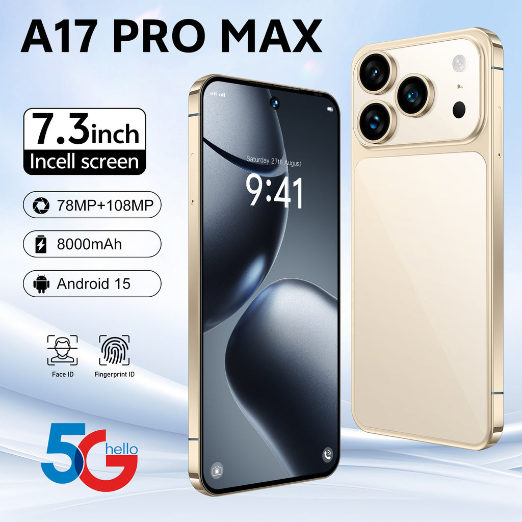 Smartphone A17 Pro Max Factory in stock7.3Inch16G+1T Android phone compatible