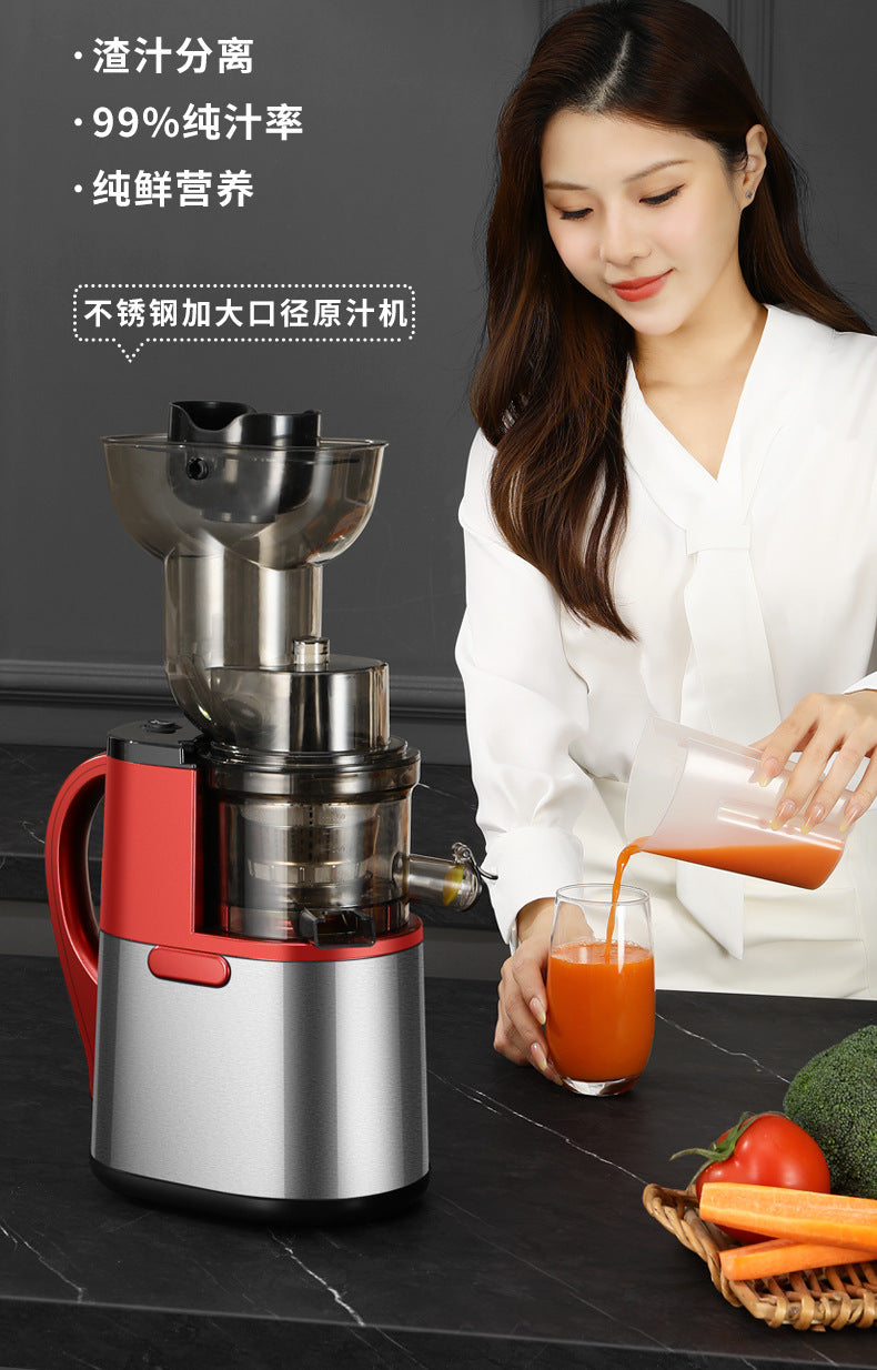 Dropshipping Juicer with Pulp Separator, Small Household Juice Maker, Stainless Steel Multifunctional Fruit Extractor