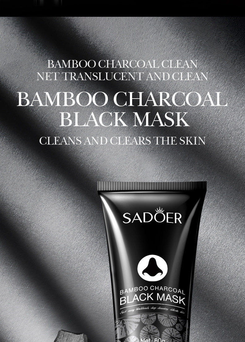 Bamboo Charcoal Blackhead Absorbing Nose Mask Patch SADOERT District Nursing60g  Foreign Trade Skincare Wholesale