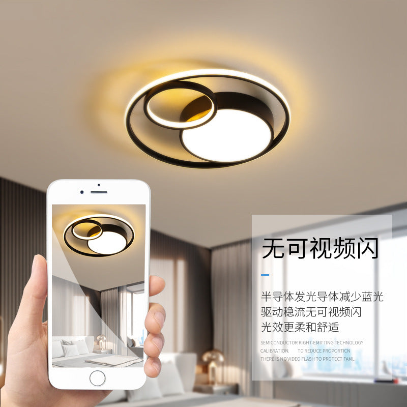 2025New stylish living room lamp Nordic light luxury smart lamp energy-saving LED Ceiling Lamp Bedroom Lamp Home Improvement Lighting