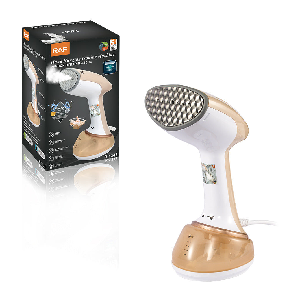 RAF EU Standard Handheld Electric Iron Steam Small with Base Mini Ironing Machine Garment Steamer Iron R1348