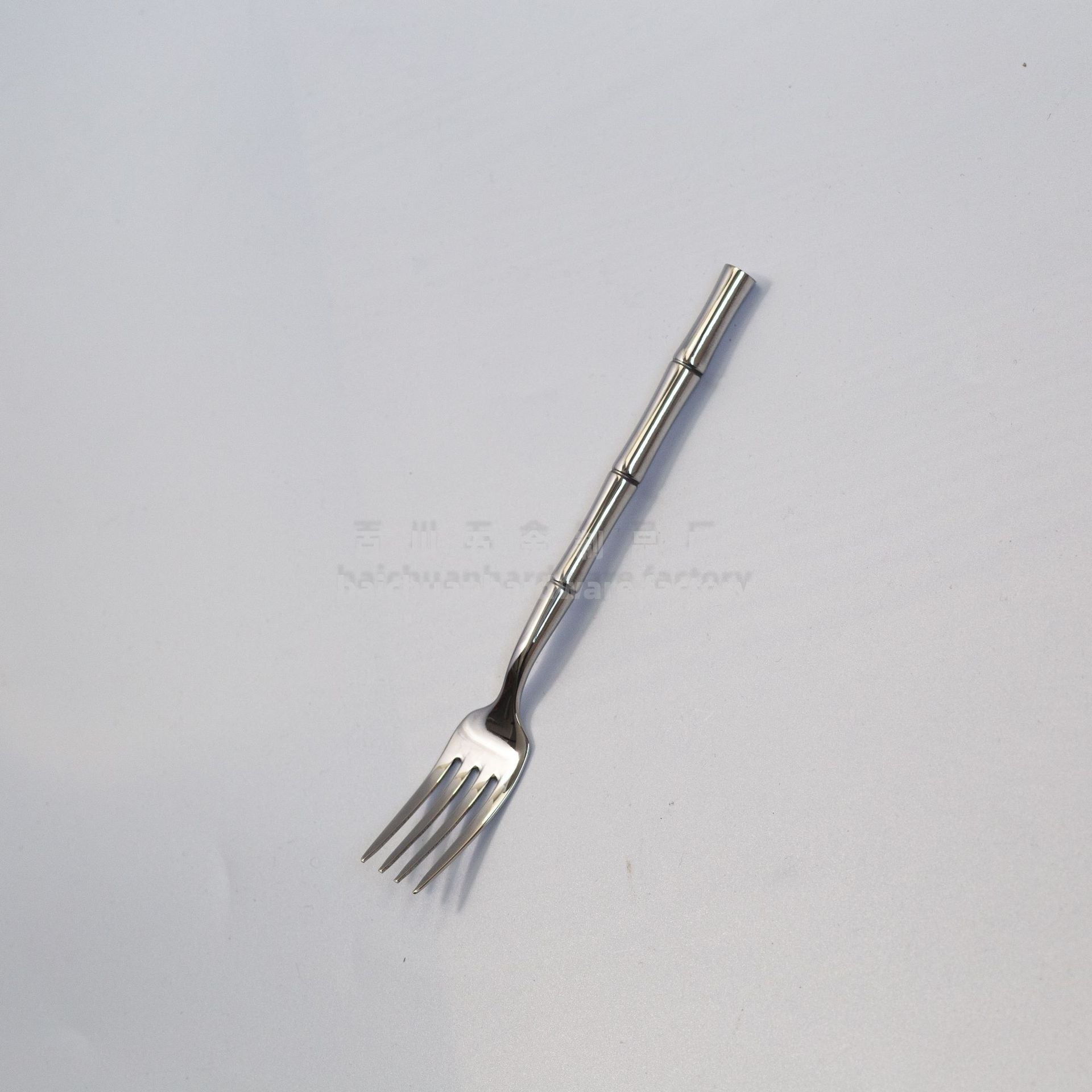 304Stainless Steel Bamboo Chopsticks and Spoon Set High-End Solid Tableware Household Set Dessert Spoon Fork Fruit Fork Tableware