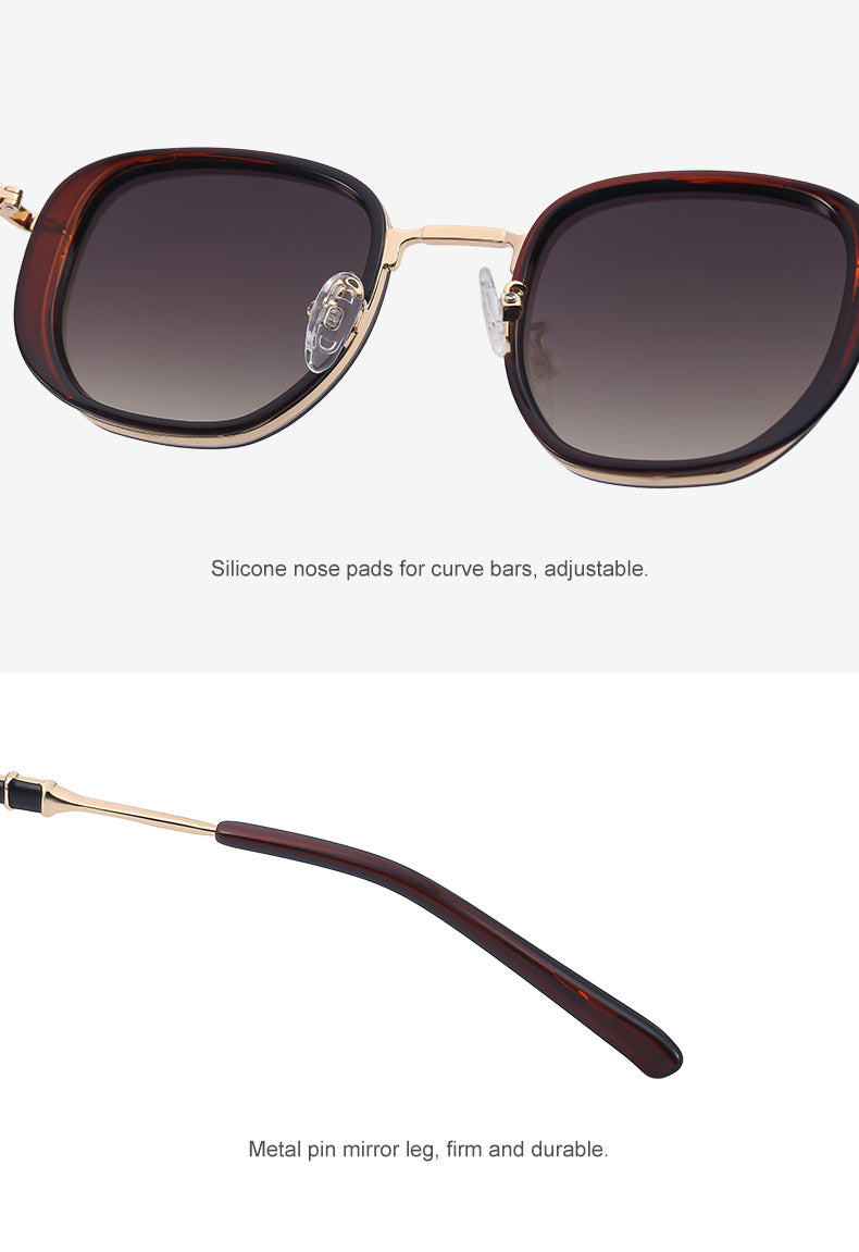 Vintage Steampunk Sunglasses for Men Small Square Frame Sunglasses Trendy Sunglasses Wholesale Driving Glasses shades
