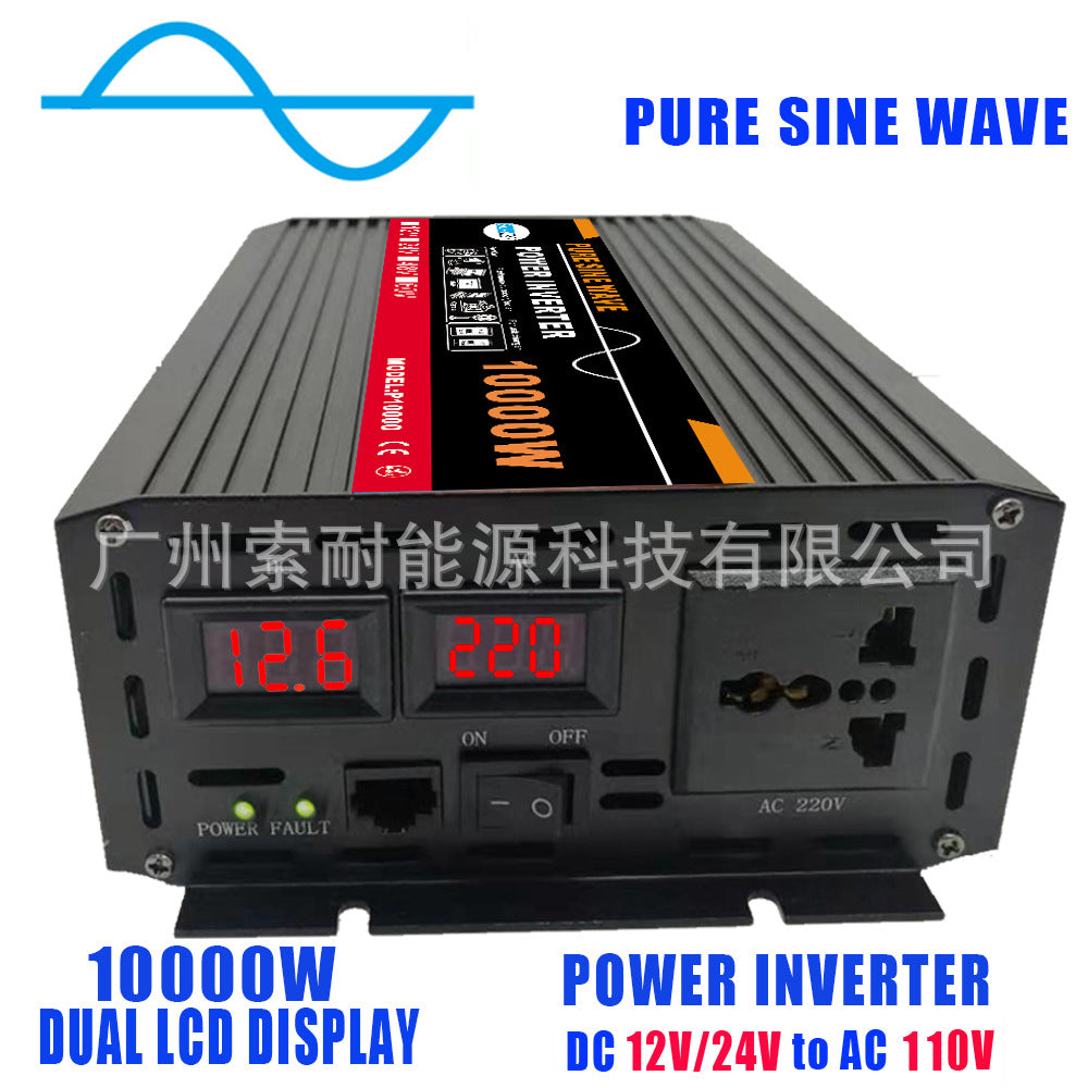 Pure Sine Wave Inverter1500W DC12V/24V Turn AC110V 120V AliExpress Wish Platform Export