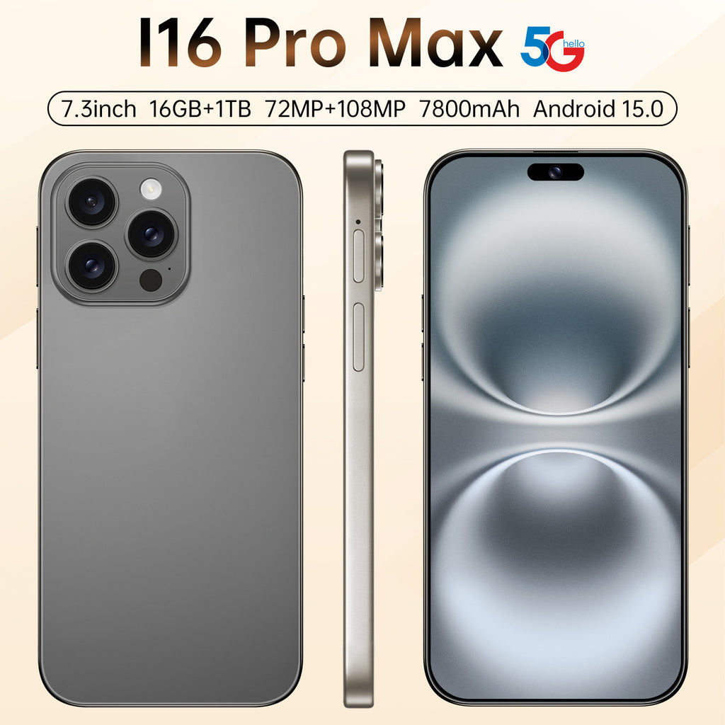 New model exclusive i16 Pro Max Intelligence5G Extra-large Screen Mobile Phone16+1T Overseas Version Direct Source Sale