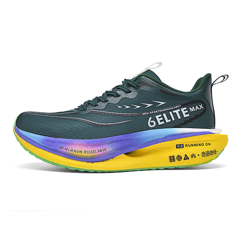 New model Feidian6pro Popcorn Carbon Plate Professional Racing Running Shoes Comfortable Breathable Unisex Sports Shoes