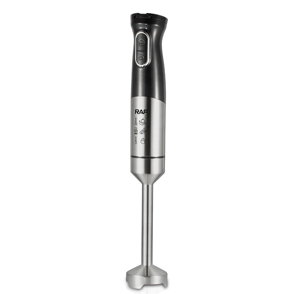 RAF EU Standard Portable Household Handheld Electric Stainless Steel Food Mixer Cooking Stick Blender300
