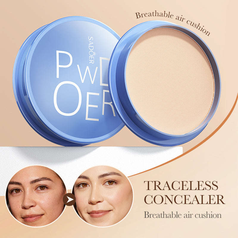 Makeup SADOER Velvet Flawless Powder Brightening Skin Tone Lightweight Contour Concealer Cushion  Wholesale