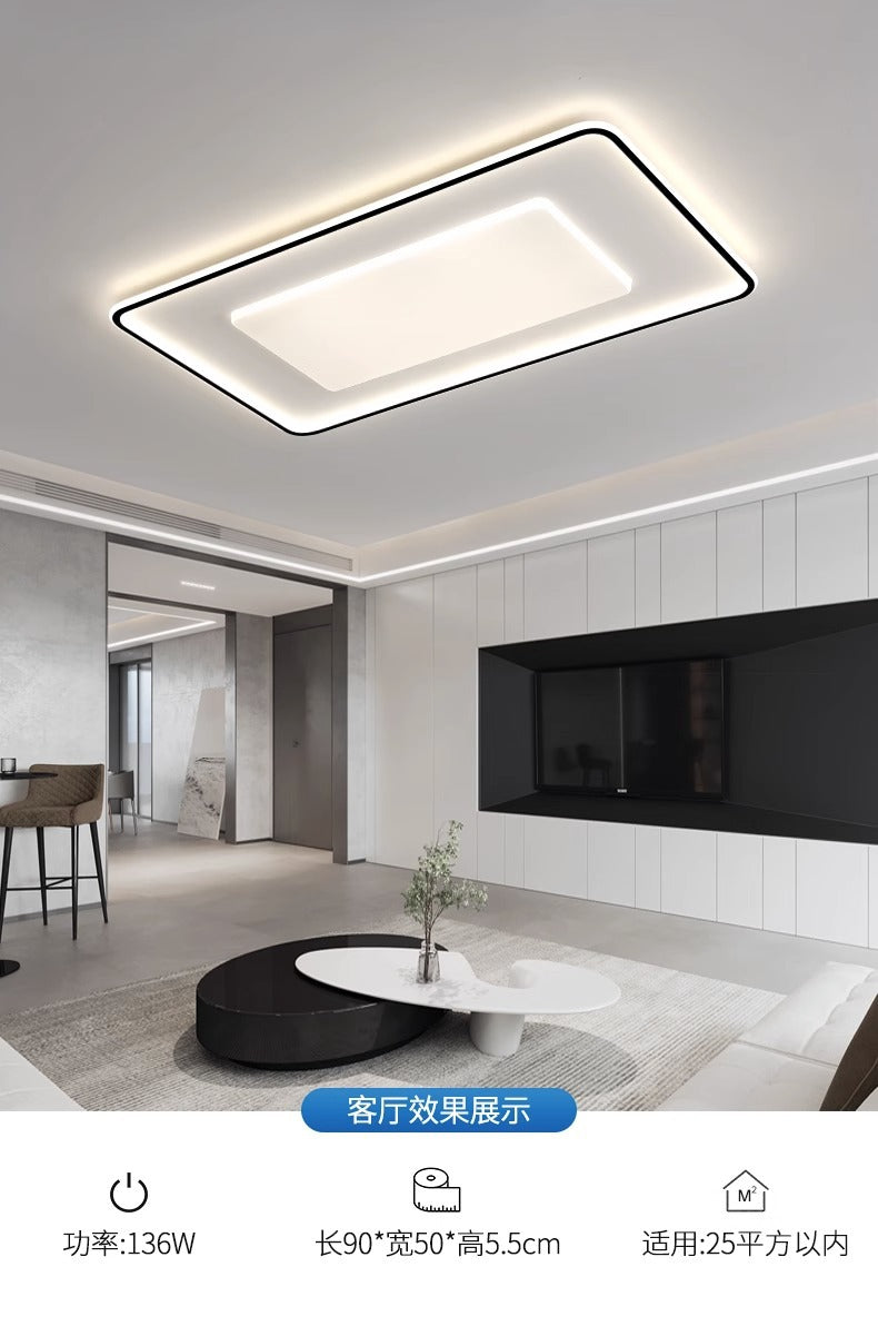 Living Room Ceiling Lamp Zhongshan Guzhen Full Spectrum New Bedroom Modern Simple Cozy Romantic led Package Set