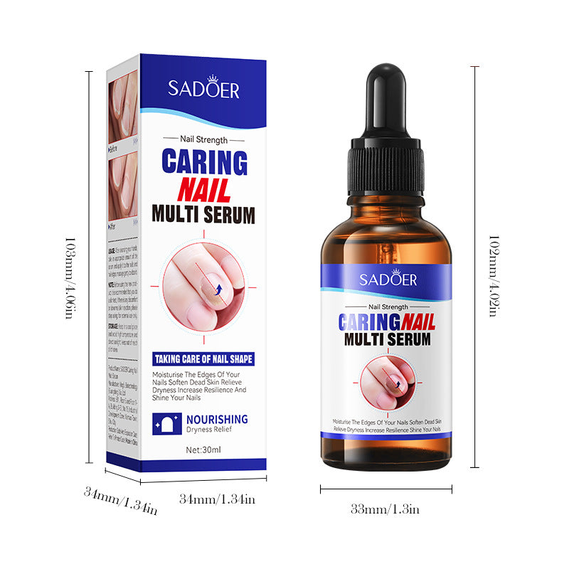 Moisturizing Nail Care Essence SADOER Skin rejuvenation and moisturizing essence liquid  wholesale
