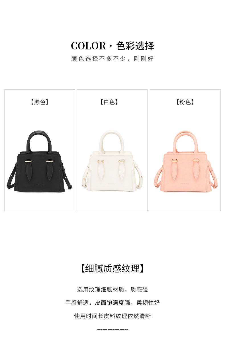 New Handbag for Women Fashionable Small Square Bag French Style Daily Light Luxury Niche Commuting Trendy Single Shoulder Crossbody Bag for Women