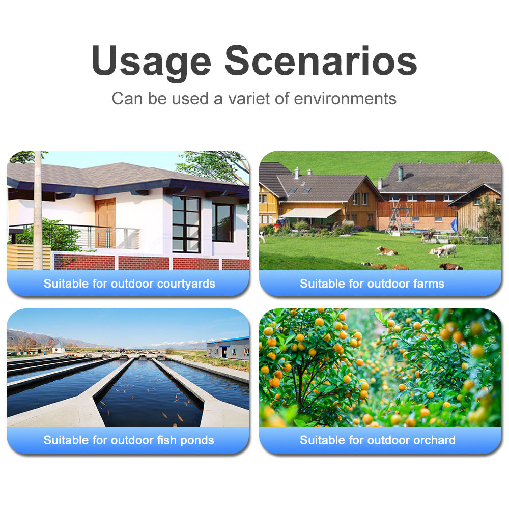 V380Solar Energy4G Camera 1080P High-definition Outdoor Wireless Remote Low-power Surveillance Camera Dome Camera