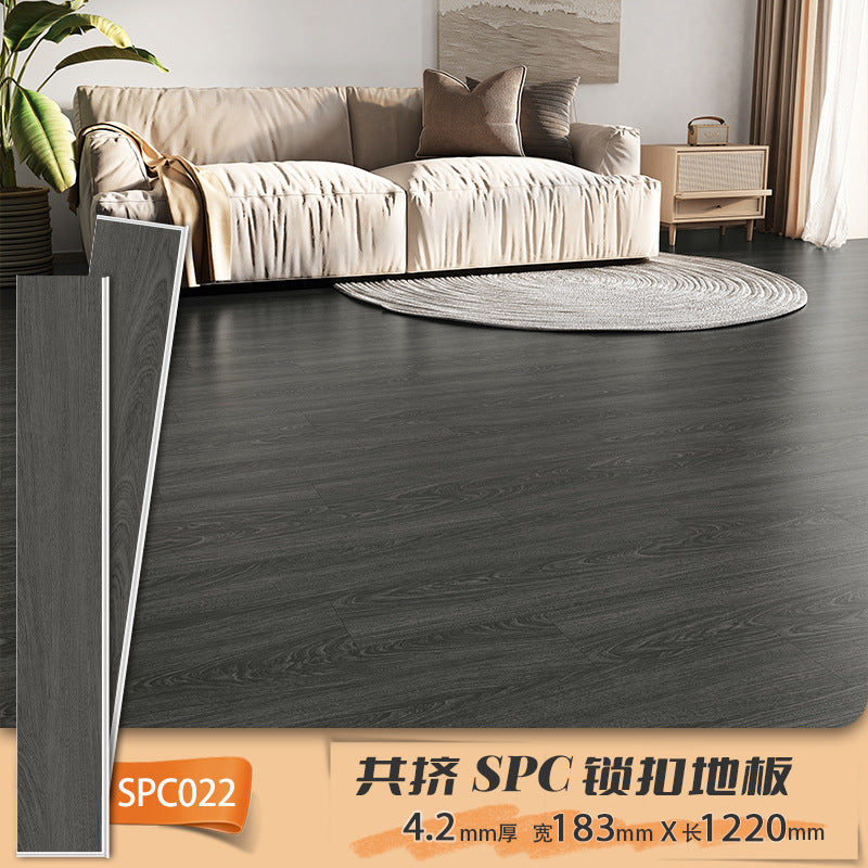 Anti-Slip Waterproof Fireproof Locking Eco-Friendly Flooring Commercial Project spc Stone Plastic Locking Type PVC Stone Crystal Flooring