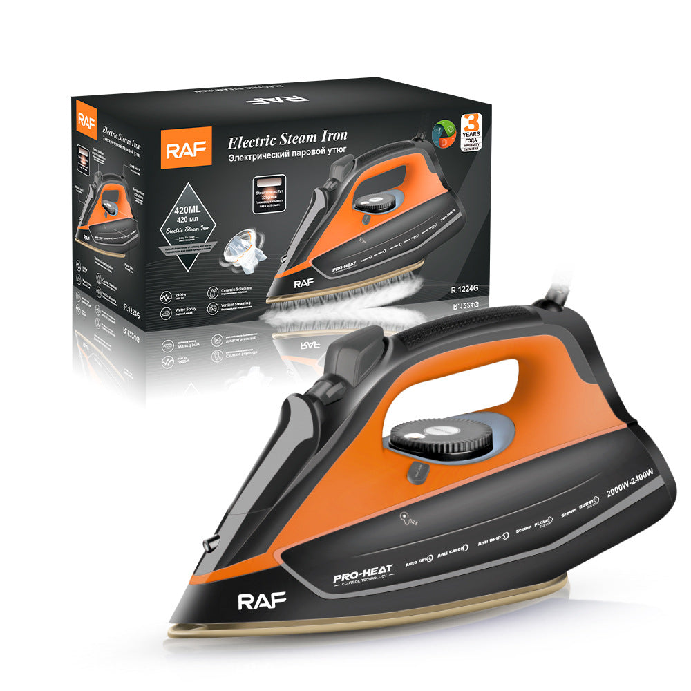 RAF EU Standard Handheld Electric Iron Household Small Portable Steam Iron Handheld Ironing Machine