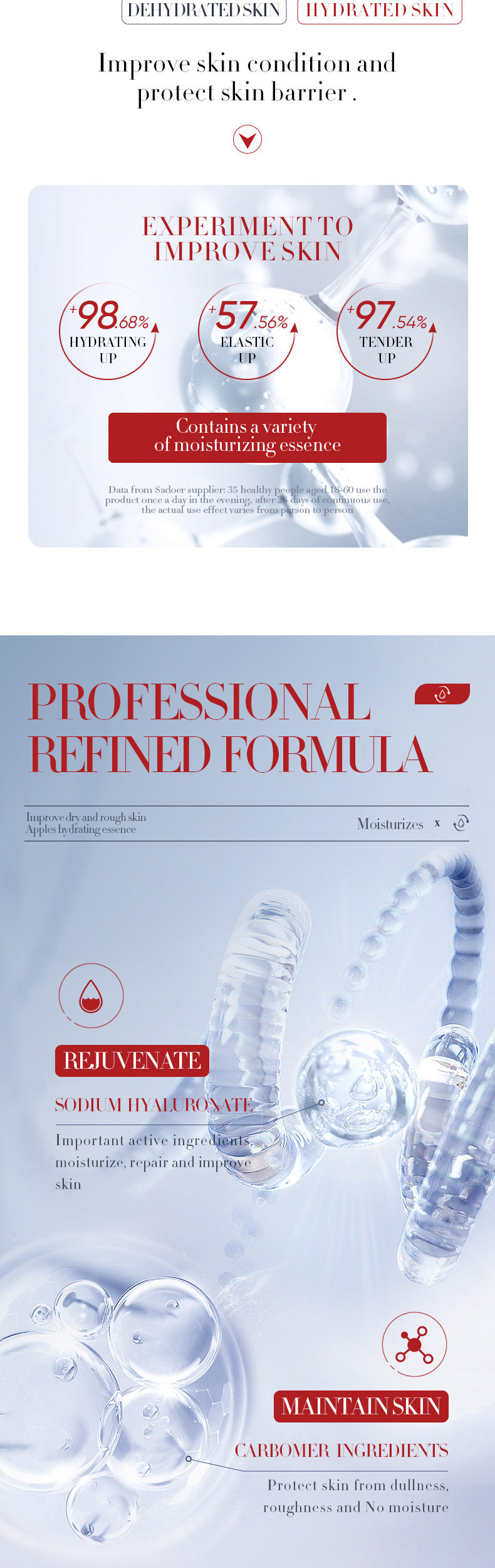 Fruit Essence15ml  Apple Plant Moisturizing and Hydrating Export Manufacturer Wholesale