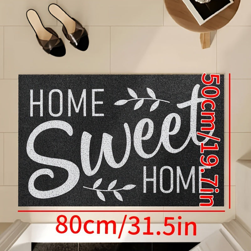 Wholesale Entrance Door Mat Home Entrance Wear-resistant Non-slip Foot Mat Entrance Mud-scraping Dirt-rubbing Silk Loop Mat