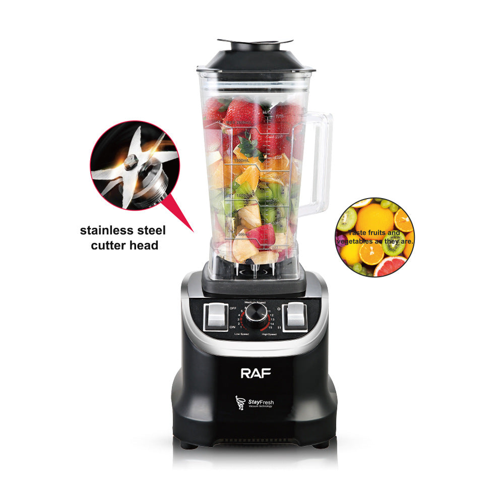 RAF European Standard Household and Commercial Smoothie Multi-Functional 5-in-1 Blender, Blender, Soy Milk, Fruit Juicer