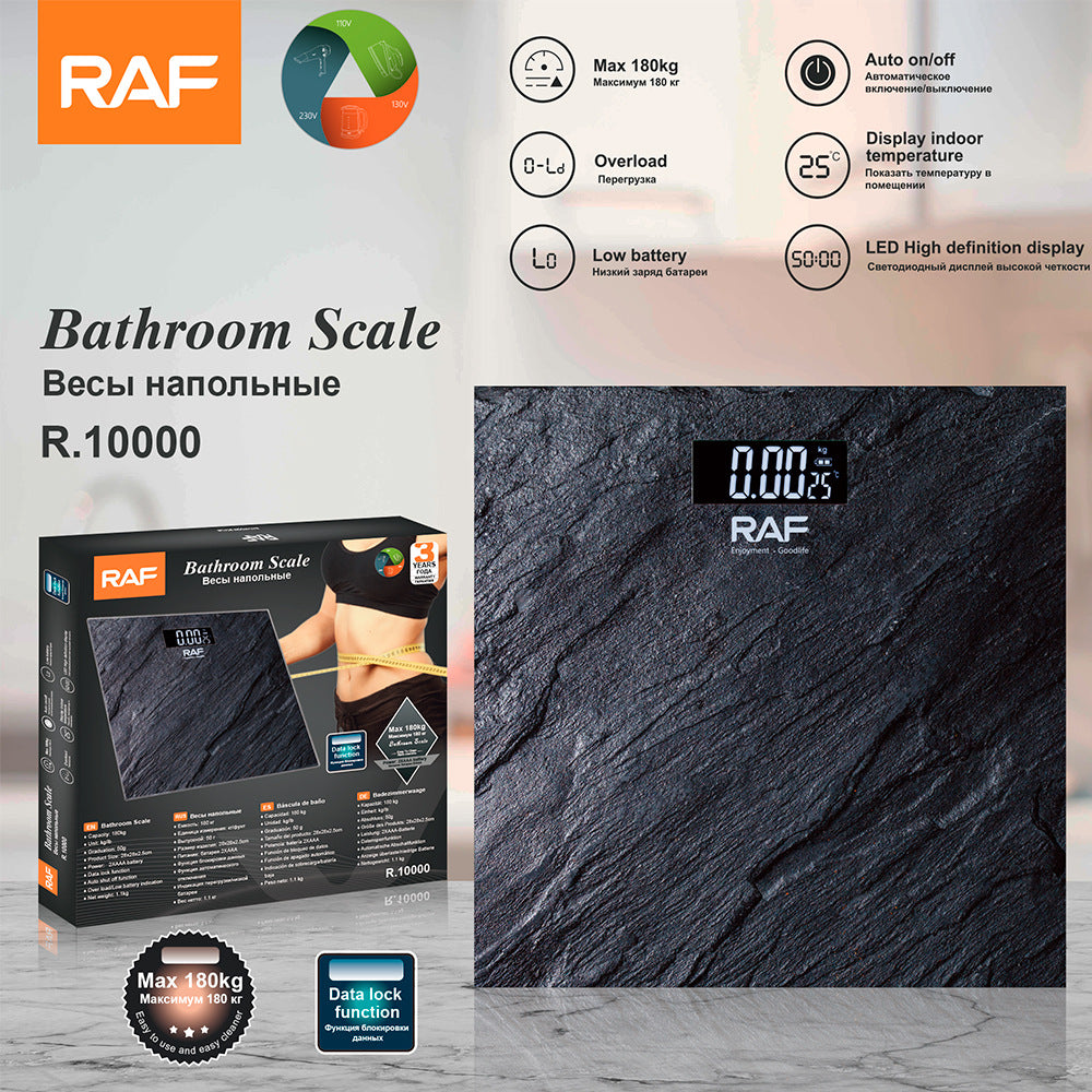 RA  Rechargeable Smart Electronic Scale Body Weight Scale Body Fat Scale Home Use Body Scale Wholesale Body Weight Scale Body Fat Scale