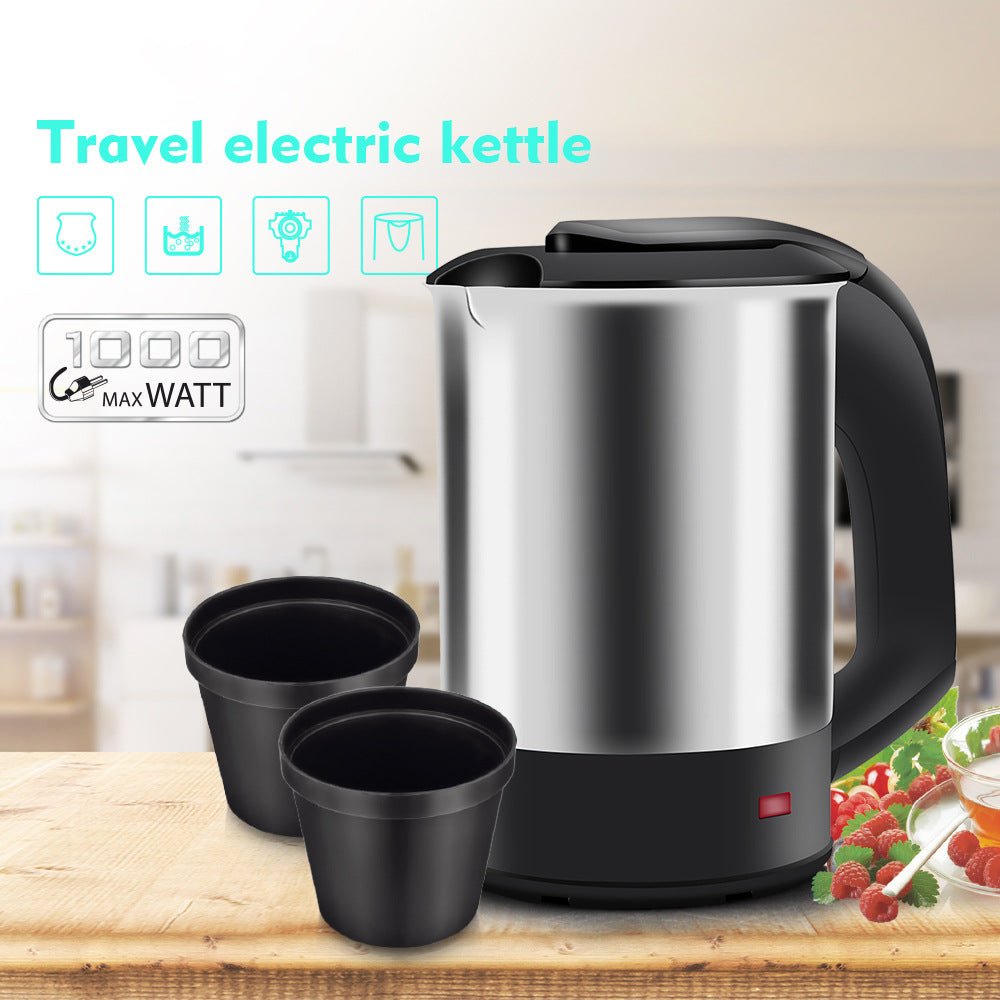 European Standard Stainless Steel Electric Kettle Manufacturer Wholesale Hot Water Kettle/Electric Kettle/The kettle automatically shuts off when boiling water0.5L