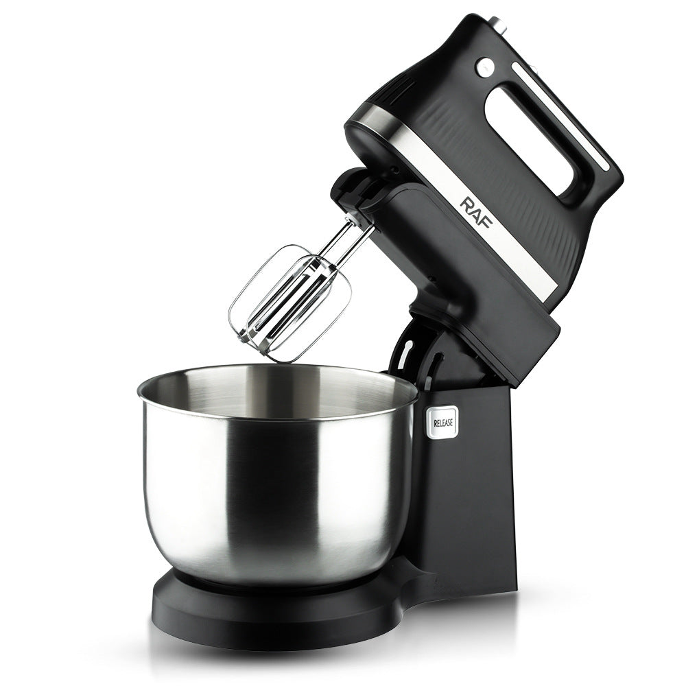 RAF European Standard Multifunctional Egg Beater Mechanical Multi-speed Adjustable Electric Mixer Cream Egg Noodle Mixer