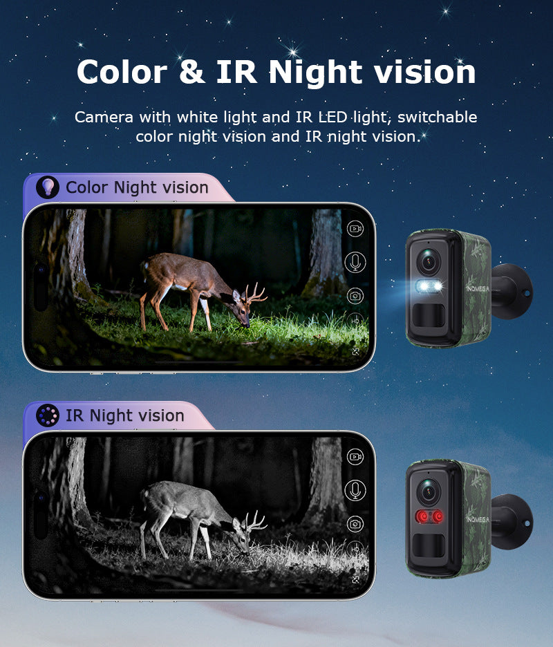 Exclusive Supply4G Solar Camera Outdoor Camouflage Battery Camera3MP High Definition Full Color Night Vision Surveillance