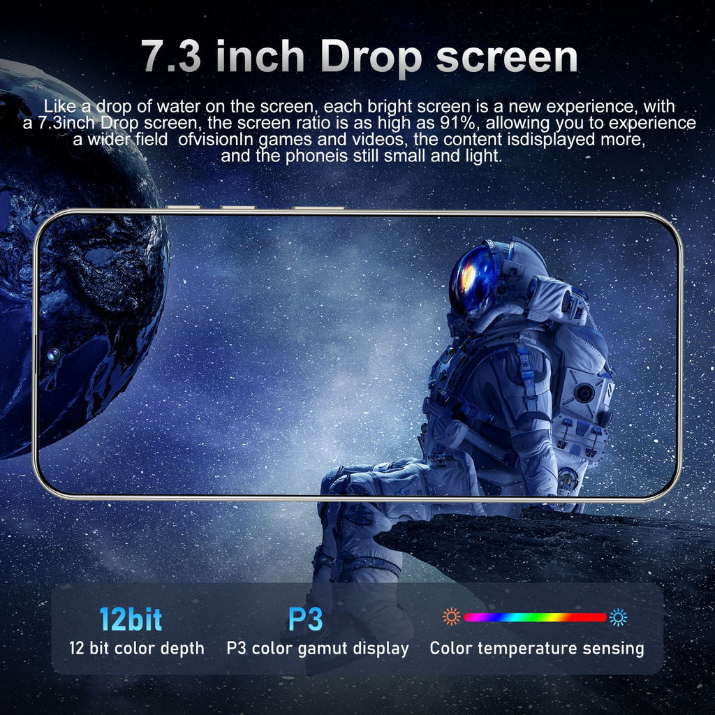 AliExpress TK Popular S25Ultra Android7.3inch smartphone16+1T Brand new, unopened factory