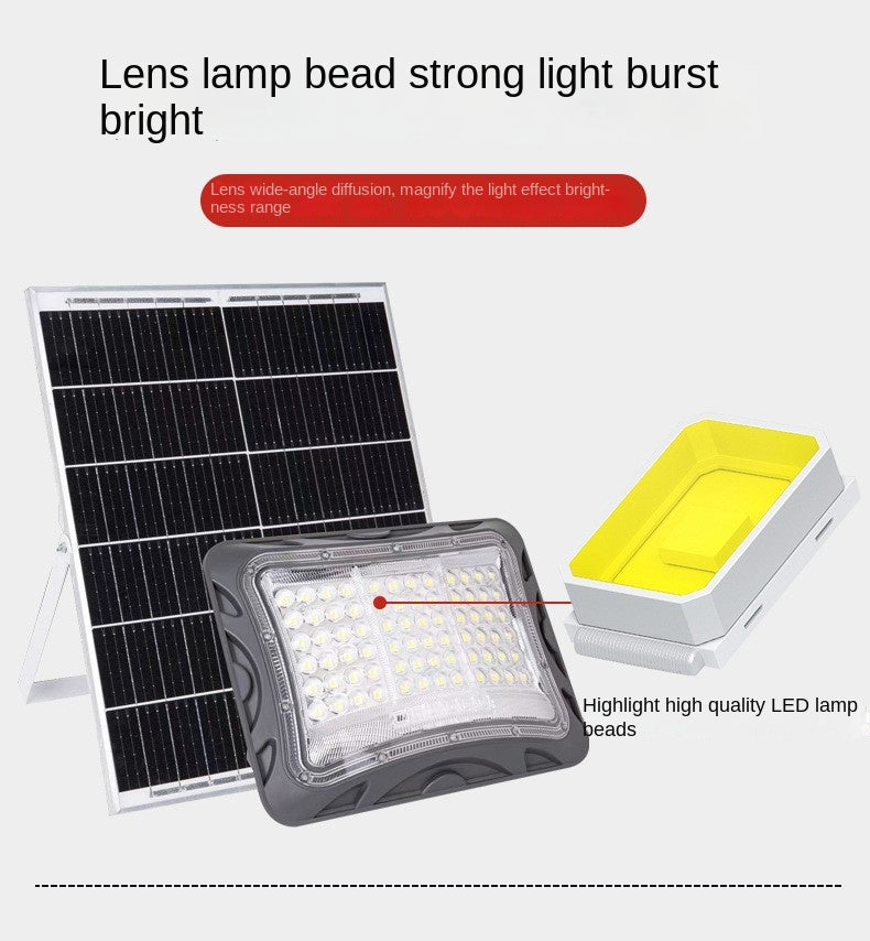 100W 200W 300W Solar Light Ultra Bright Waterproof Outdoor Light Intelligent Split Floodlight Solar Light Wholesale