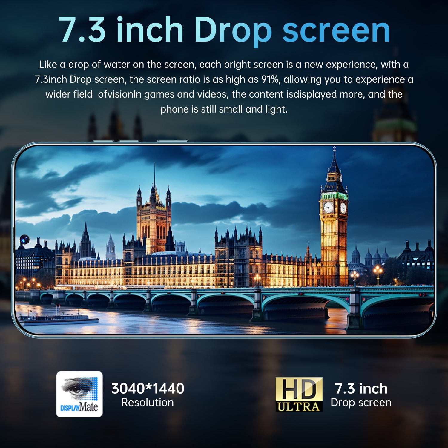 New model exclusive C30 Pro Original Smart5G Extra-large Screen Mobile Phone16+1T Overseas Version Direct Source Sale