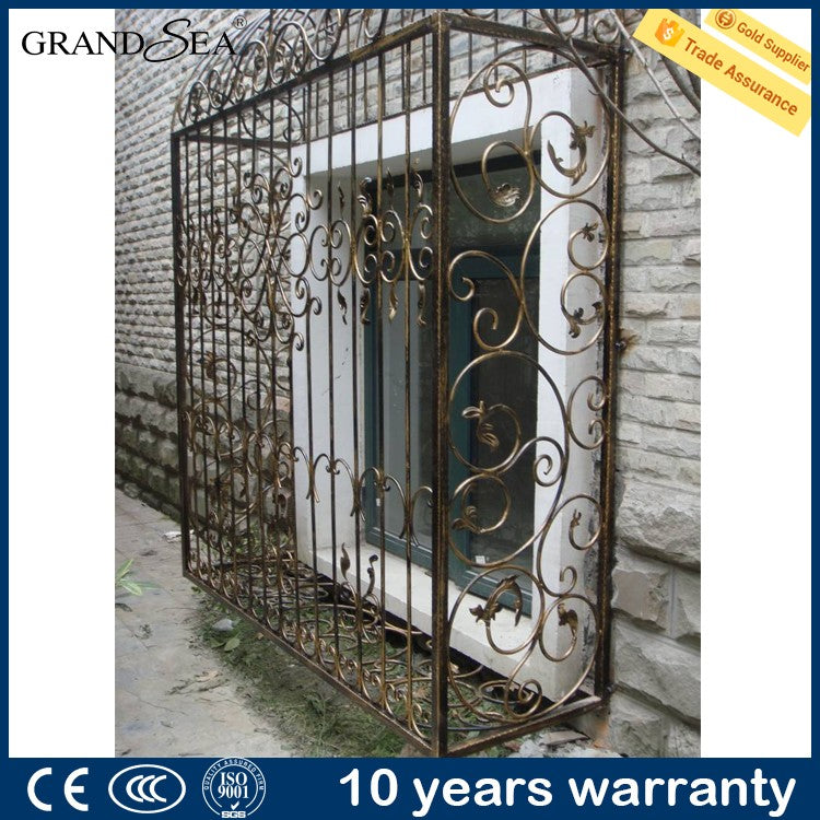 Simple Burglar Proof Stainless Steel Window Grill Design