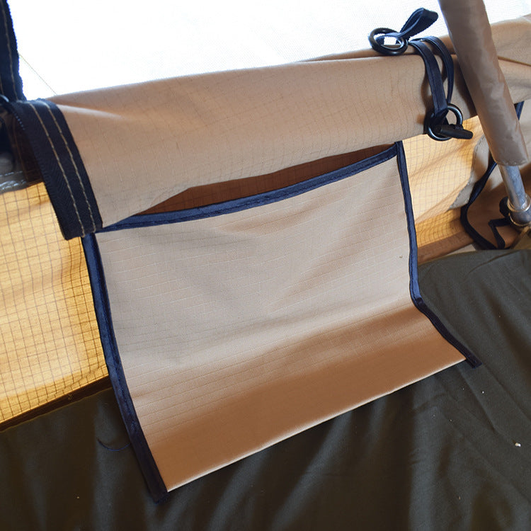 Outdoor Self-Driving Tour Soft Top Car Roof Tent Fully Automatic Quick Open SUV Aluminum Alloy Folding Tent