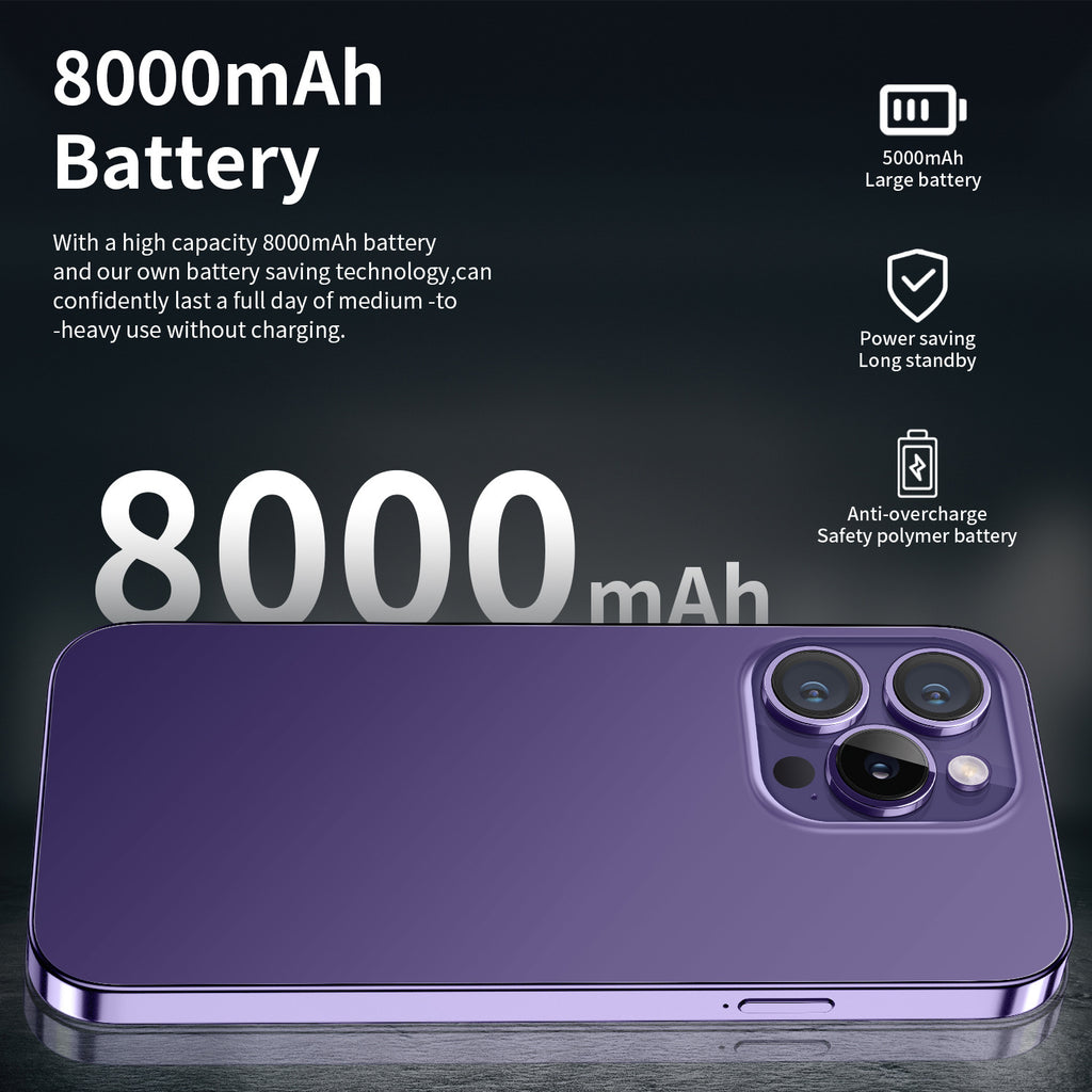 Mobile Phone i14ProMax Large Screen7.3inch phone16+1TB Source Factory Wholesale