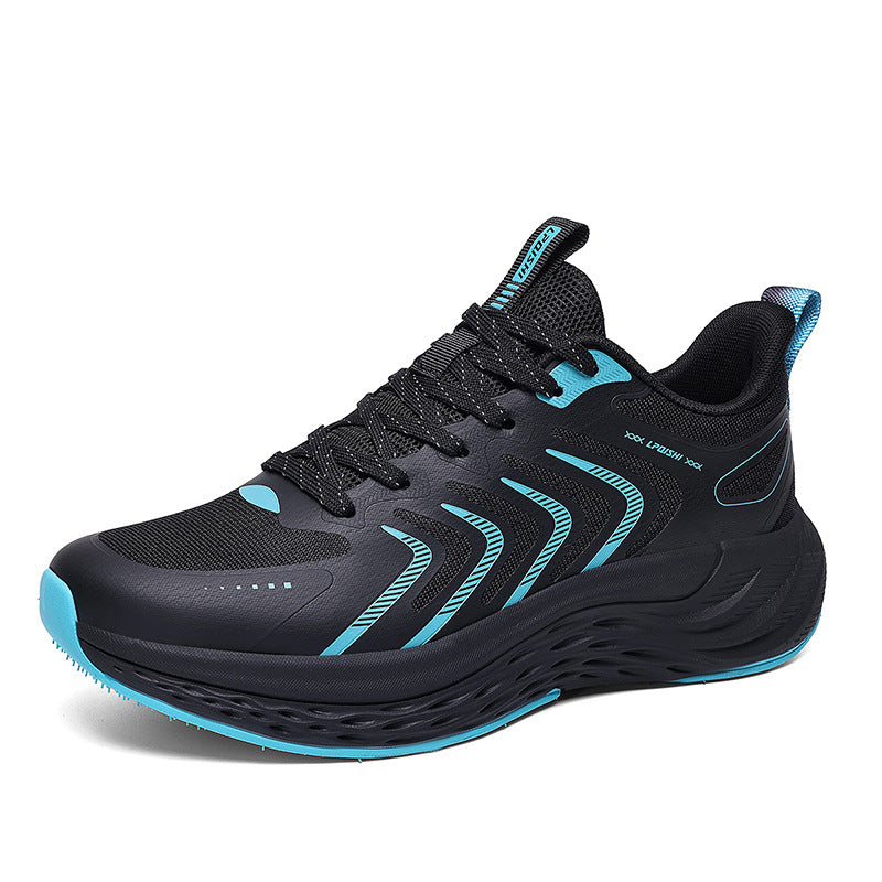 2025New Men's Shoes Lightweight Running Soft Sole Breathable Non-Slip Odor-Resistant Men's Mesh Outdoor Casual Shoes Sports Shoes