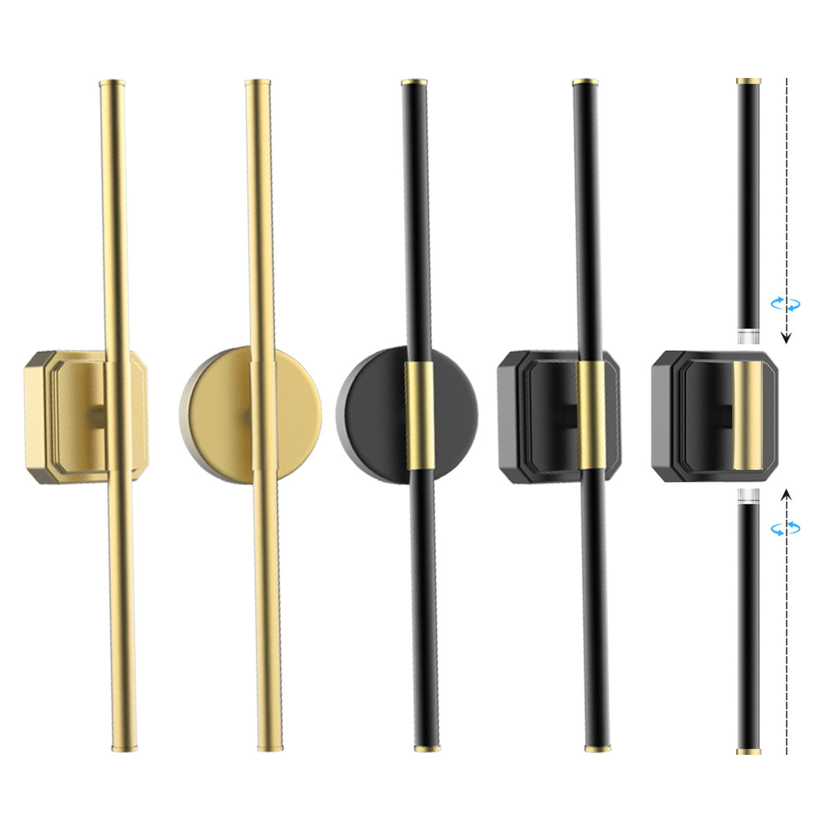 Dual-Head Detachable Wall Lamp Reading Wall Lamp No Wiring Wall Lamp Magnetic Wall Lamp Dimmable Wall Lamp Rechargeable Indoor Wall Lamp