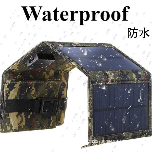 Traveler Outdoor Solar Panel Portable Foldable Photovoltaic Charging Panel Small Solar Charging Bag Photovoltaic Power Supply