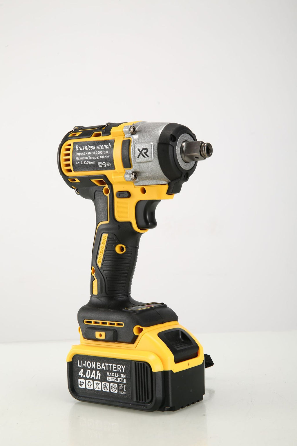 Electric Tool Set Brushless Electric Wrench Lithium Battery Angle Grinder Two-Piece Set Rechargeable Auto Repair Household Impact Drill