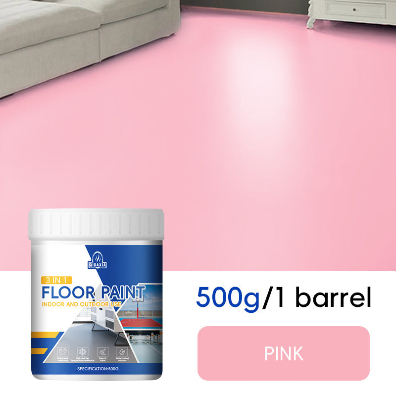 Home Floor Paint Three-in-One Epoxy Floor Paint Cement Floor Water-Based High Solid Wear-Resistant Resin Southeast Asia Environmental Protection