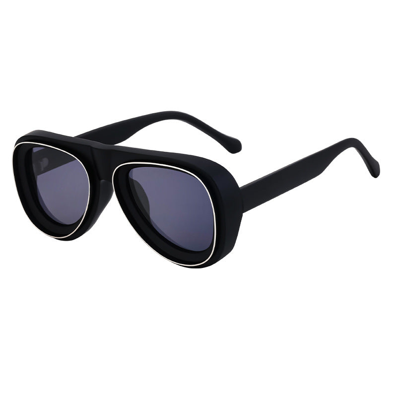 European and American Toad Sunglasses for Men, High-End Pilot Sunglasses, Men's Driving Sun Protection Glasses sunglasses