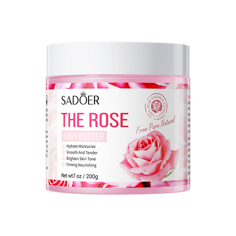 Plant Body Lotion SADOER Avocado Moisturizing Rose Butter Body Lotion  Wholesale