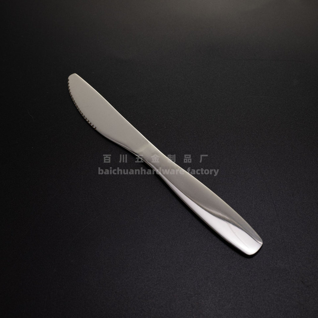 304Stainless Steel Knife Fork Spoon Children's Rice Spoon Household Baby Baby Food Spoon Fruit Fork Portable Tableware Set