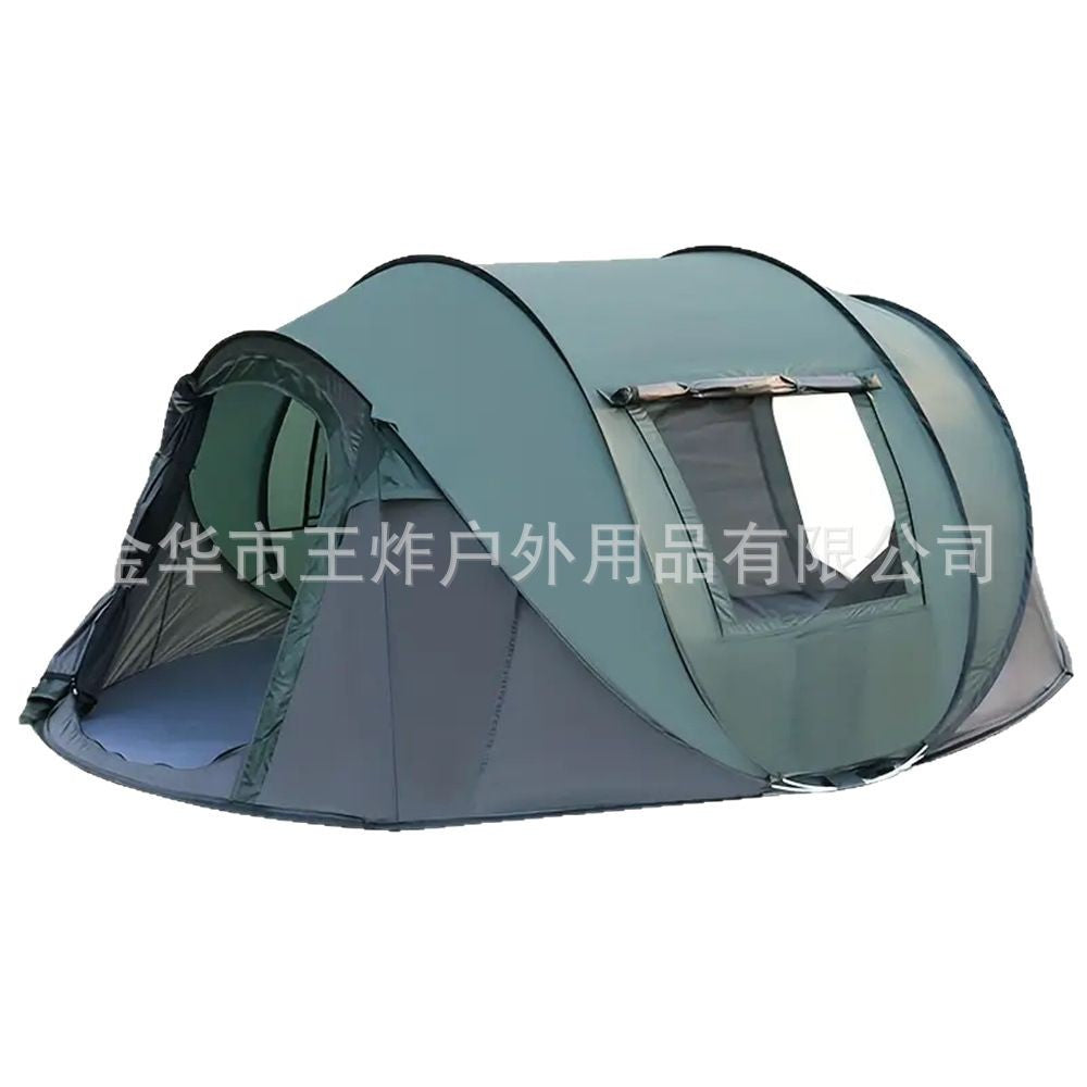 Hot-Selling Fully Automatic Hand-Pull Quick-Open Tent Travel Tent Camping Windproof Rainproof Sunproof Tent