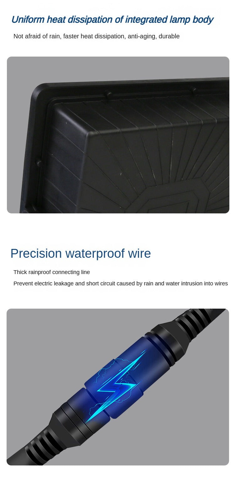 Watt Football Field Sports Field Waterproof Body Sensing Flood Light