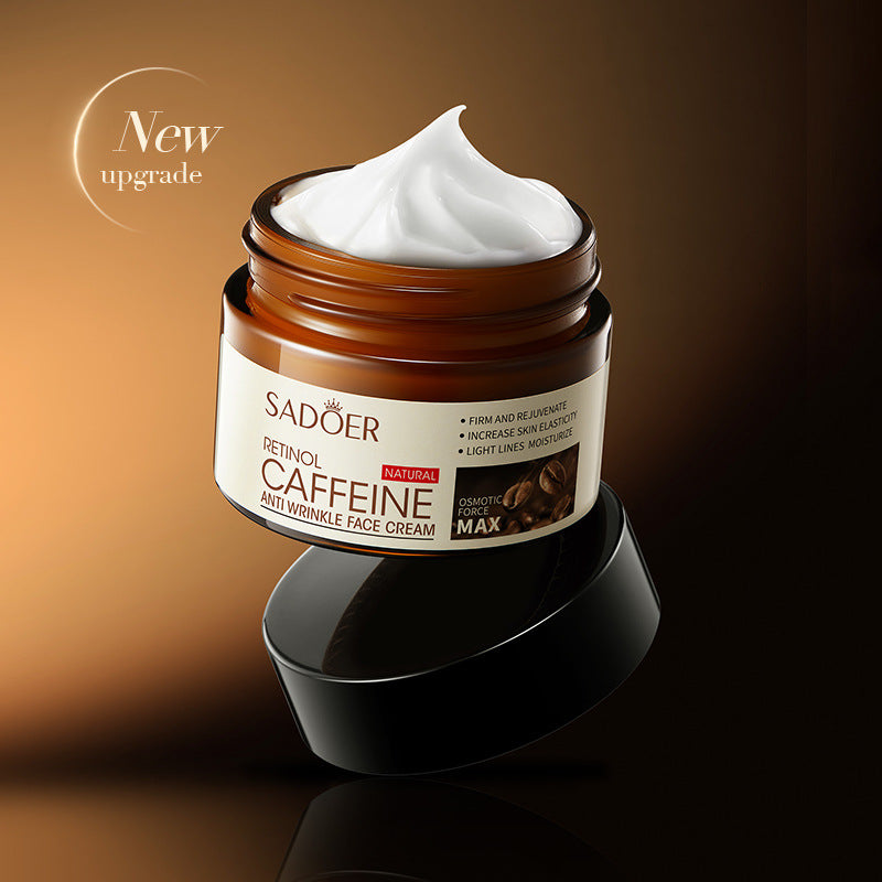Retinol Caffeine Face Cream50g SADOER Hydrating Moisturizing Cream  Wholesale