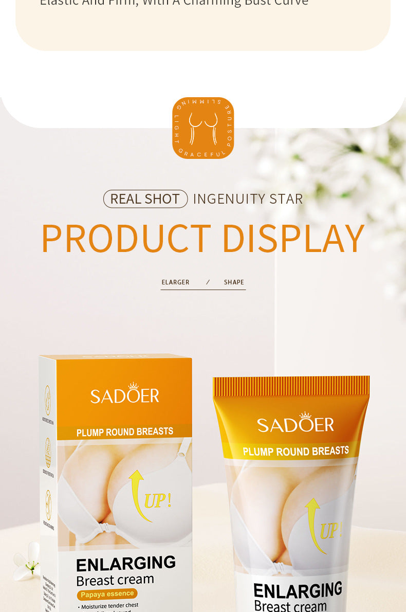 Body Cream SADOER Papaya Coconut Extract Body Care60g  Foreign Trade Factory Direct Sales