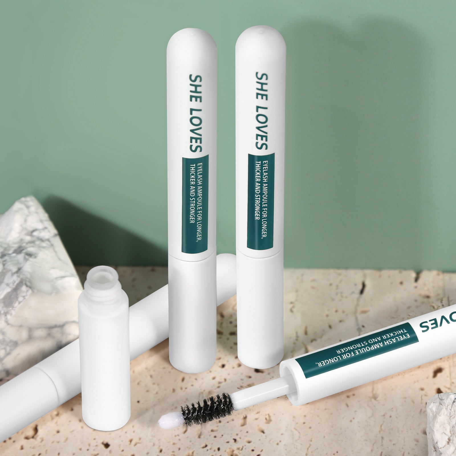 Exclusive Supply Mascara Thick Gentle Curling Black Long Eyebrows Eyelashes Moisturizing Liquid Mascara