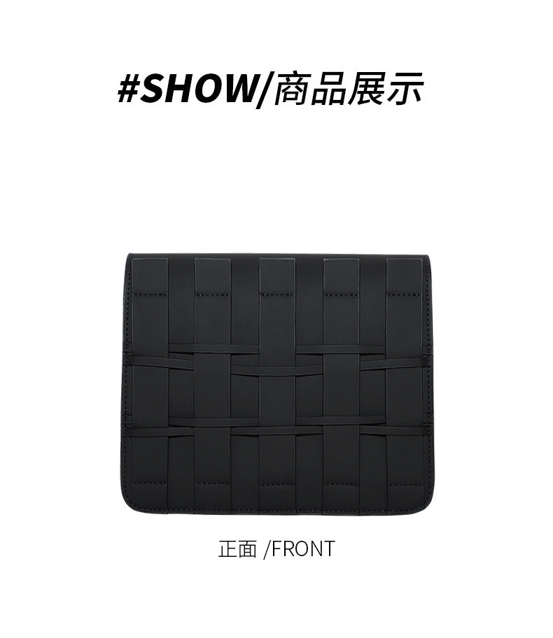 Spring and Autumn New Trendy Fashion Korean Style Small Square Bag Personality Stylish Simple Shoulder Bag Niche Design Crossbody Women's Bag